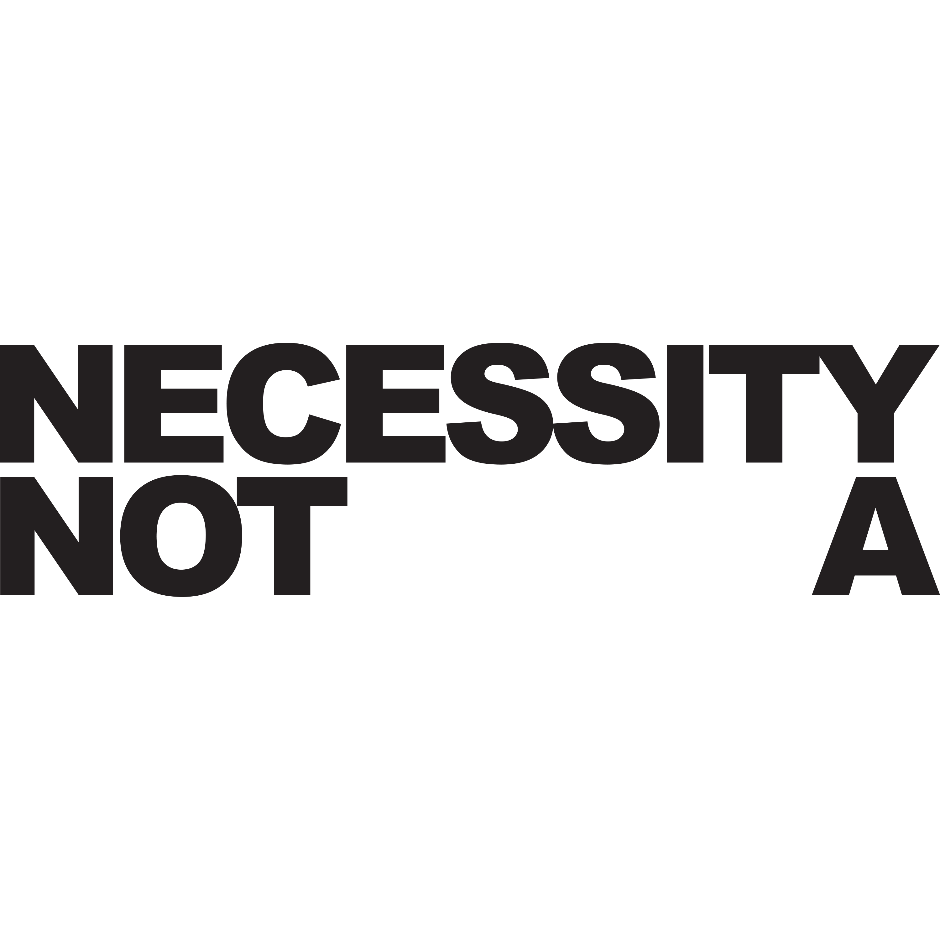 Not A Necessity  logo